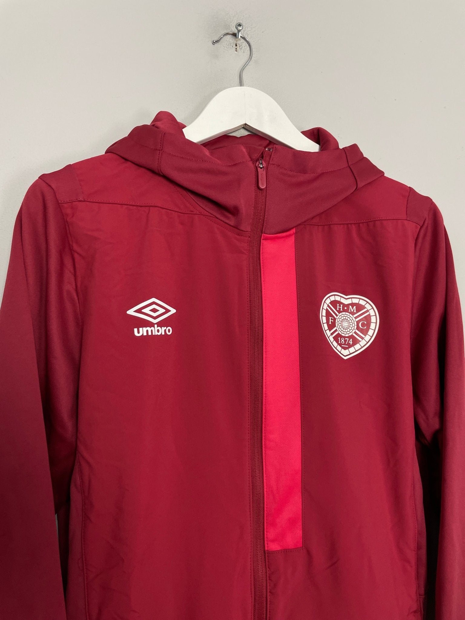 Shop 2023/24 HEARTS TRACK JACKET (M) UMBRO, classic football shirts, vintage football shirts & retro soccer jerseys at Cult Kits