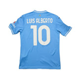 Buy 2023/24 Lazio Luis Alberto 10 *Match Issue* Home Shirt (M) Mizuno ~ Free worldwide shipping ~ Authentic Vintage Football Shirts from Cult Kits