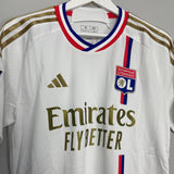 Shop 2023/24 LYON HOME SHIRT (M) ADIDAS, classic football shirts, vintage football shirts & retro soccer jerseys at Cult Kits