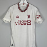 2023/24 MANCHESTER UNITED *AUTHENTIC* THIRD SHIRT (S) ADIDAS - Cult Kits - Small - Buy Vintage Football Shirts, Authentic Retro Football Shirts For Sale, Classic Football Shirts & Soccer Jersey