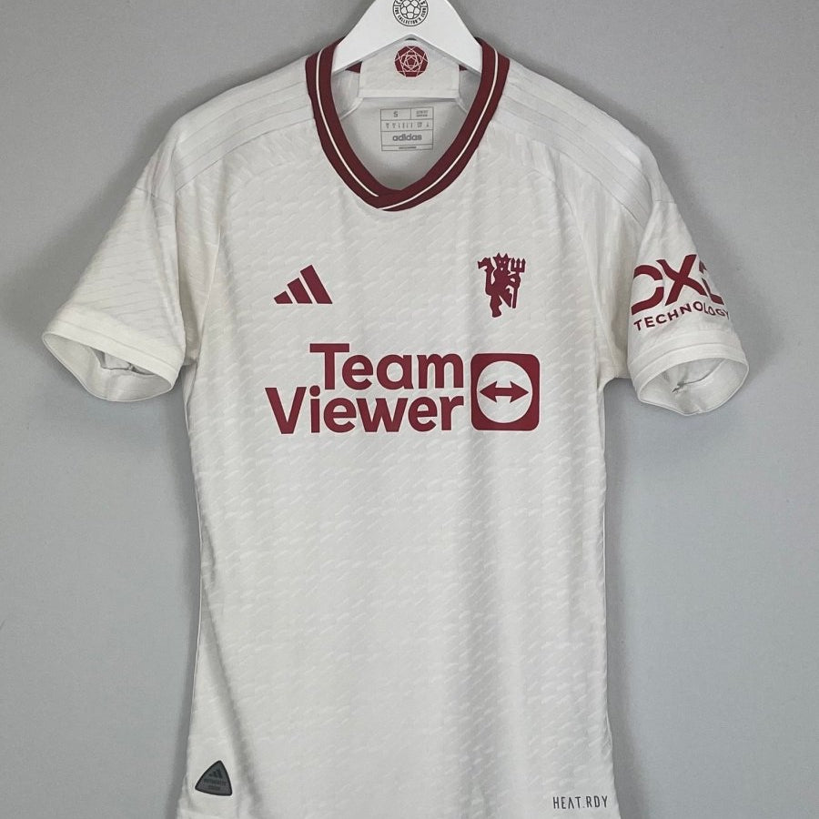 2023/24 MANCHESTER UNITED *AUTHENTIC* THIRD SHIRT (S) ADIDAS - Cult Kits - Small - Buy Vintage Football Shirts, Authentic Retro Football Shirts For Sale, Classic Football Shirts & Soccer Jersey