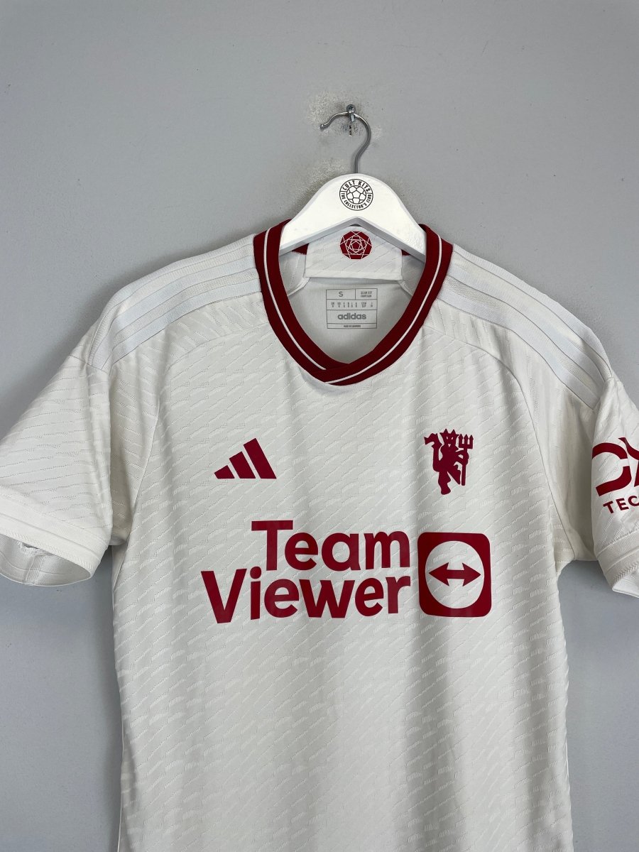 2023/24 MANCHESTER UNITED *AUTHENTIC* THIRD SHIRT (S) ADIDAS - Cult Kits - Small - Buy Vintage Football Shirts, Authentic Retro Football Shirts For Sale, Classic Football Shirts & Soccer Jersey