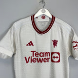 2023/24 MANCHESTER UNITED *AUTHENTIC* THIRD SHIRT (S) ADIDAS - Cult Kits - Small - Buy Vintage Football Shirts, Authentic Retro Football Shirts For Sale, Classic Football Shirts & Soccer Jersey