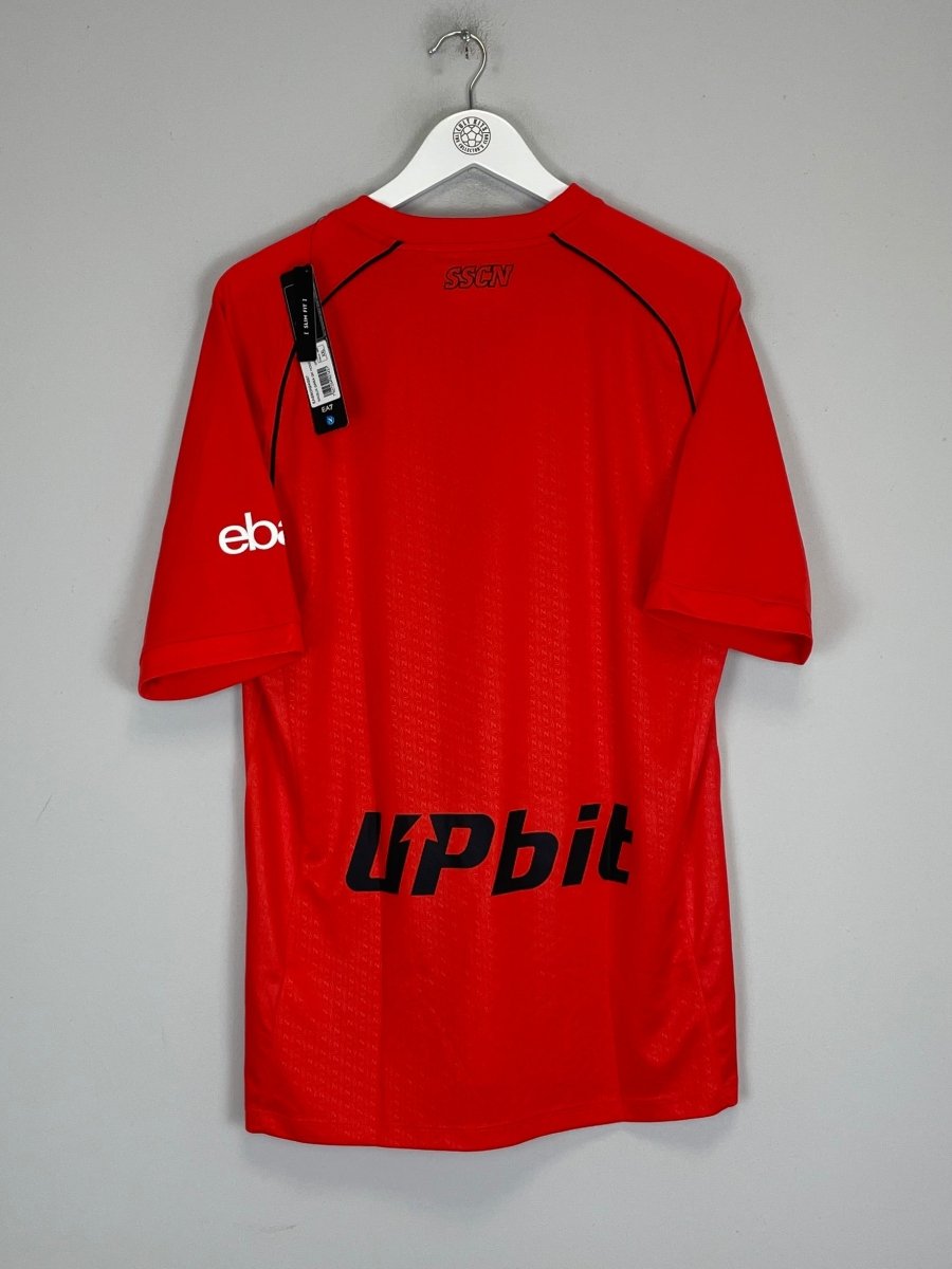 2023/24 NAPOLI *BNWT* GK SHIRT (XXL) EA7 - Cult Kits - XXL - Buy Vintage Football Shirts, Authentic Retro Football Shirts For Sale, Classic Football Shirts & Soccer Jersey