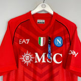 2023/24 NAPOLI *BNWT* GK SHIRT (XXL) EA7 - Cult Kits - XXL - Buy Vintage Football Shirts, Authentic Retro Football Shirts For Sale, Classic Football Shirts & Soccer Jersey