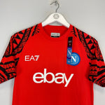 2023/24 NAPOLI *BNWT* PRE - MATCH SHIRT (S) EA7 - Cult Kits - Small - Buy Vintage Football Shirts, Authentic Retro Football Shirts For Sale, Classic Football Shirts & Soccer Jersey