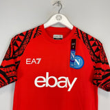 2023/24 NAPOLI *BNWT* PRE - MATCH SHIRT (S) EA7 - Cult Kits - Small - Buy Vintage Football Shirts, Authentic Retro Football Shirts For Sale, Classic Football Shirts & Soccer Jersey