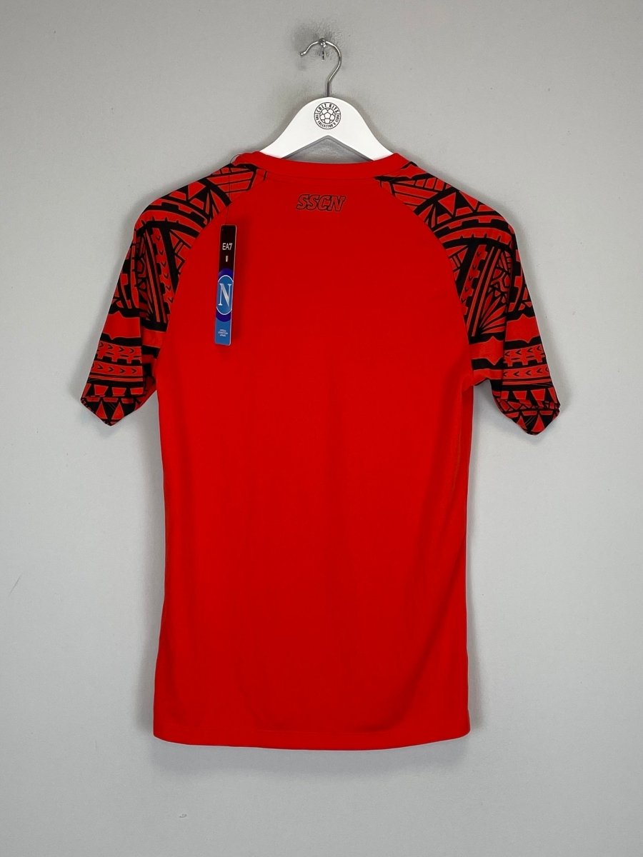 2023/24 NAPOLI *BNWT* PRE - MATCH SHIRT (S) EA7 - Cult Kits - Small - Buy Vintage Football Shirts, Authentic Retro Football Shirts For Sale, Classic Football Shirts & Soccer Jersey