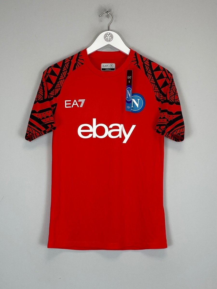 2023/24 NAPOLI *BNWT* PRE - MATCH SHIRT (S) EA7 - Cult Kits - Small - Buy Vintage Football Shirts, Authentic Retro Football Shirts For Sale, Classic Football Shirts & Soccer Jersey