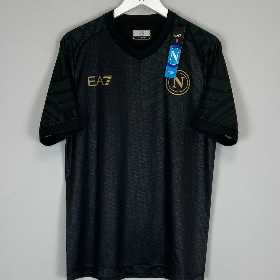 2023/24 NAPOLI *BNWT* THIRD SHIRT (L) EA7 - Cult Kits - Large - Buy Vintage Football Shirts, Authentic Retro Football Shirts For Sale, Classic Football Shirts & Soccer Jersey