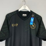2023/24 NAPOLI *BNWT* THIRD SHIRT (L) EA7 - Cult Kits - Large - Buy Vintage Football Shirts, Authentic Retro Football Shirts For Sale, Classic Football Shirts & Soccer Jersey