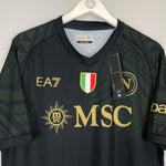 2023/24 NAPOLI *BNWT* THIRD SHIRT (XXL) EA7 - Cult Kits - XXL - Buy Vintage Football Shirts, Authentic Retro Football Shirts For Sale, Classic Football Shirts & Soccer Jersey