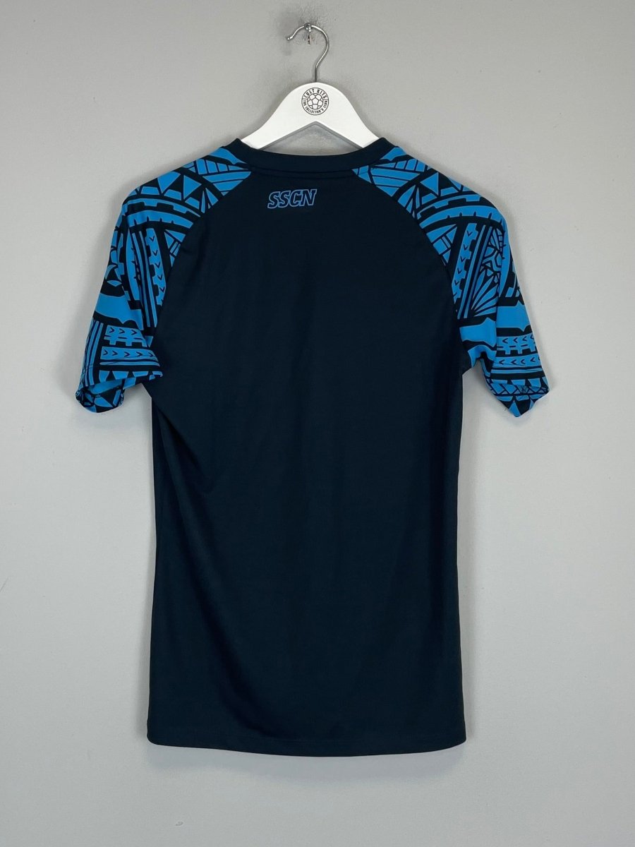 2023/24 NAPOLI *BNWT* TRAINING SHIRT (S) EA7 - Cult Kits - Small - Buy Vintage Football Shirts, Authentic Retro Football Shirts For Sale, Classic Football Shirts & Soccer Jersey