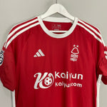 Shop 2023/24 NOTTINGHAM FOREST GIBBS-WHITE #10 HOME SHIRT (M) ADIDAS, classic football shirts, vintage football shirts & retro soccer jerseys at Cult Kits
