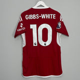 Shop 2023/24 NOTTINGHAM FOREST GIBBS-WHITE #10 HOME SHIRT (M) ADIDAS, classic football shirts, vintage football shirts & retro soccer jerseys at Cult Kits