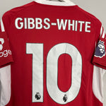 Shop 2023/24 NOTTINGHAM FOREST GIBBS-WHITE #10 HOME SHIRT (M) ADIDAS, classic football shirts, vintage football shirts & retro soccer jerseys at Cult Kits