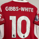 Shop 2023/24 NOTTINGHAM FOREST GIBBS-WHITE #10 HOME SHIRT (M) ADIDAS, classic football shirts, vintage football shirts & retro soccer jerseys at Cult Kits