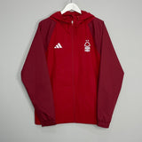 Shop 2023/24 NOTTINGHAM FOREST HOODED JACKET (M) ADIDAS, classic football shirts, vintage football shirts & retro soccer jerseys at Cult Kits