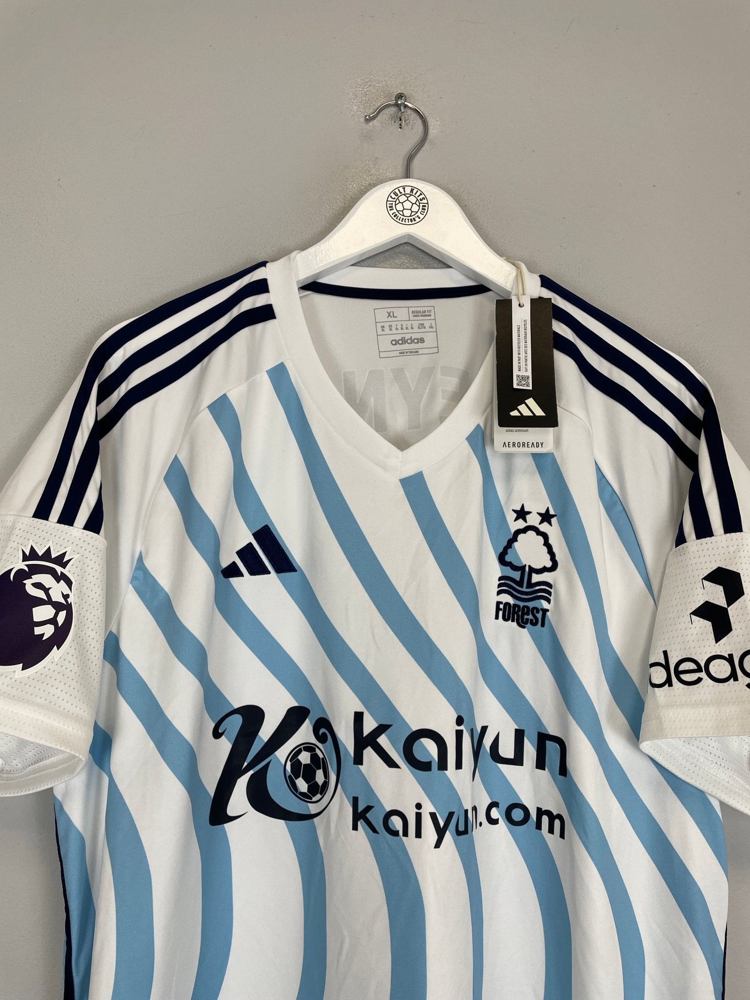 Shop 2023/24 NOTTINGHAM FOREST REYNA #20 *BNWT* AWAY SHIRT (XL) ADIDAS, classic football shirts, vintage football shirts & retro soccer jerseys at Cult Kits