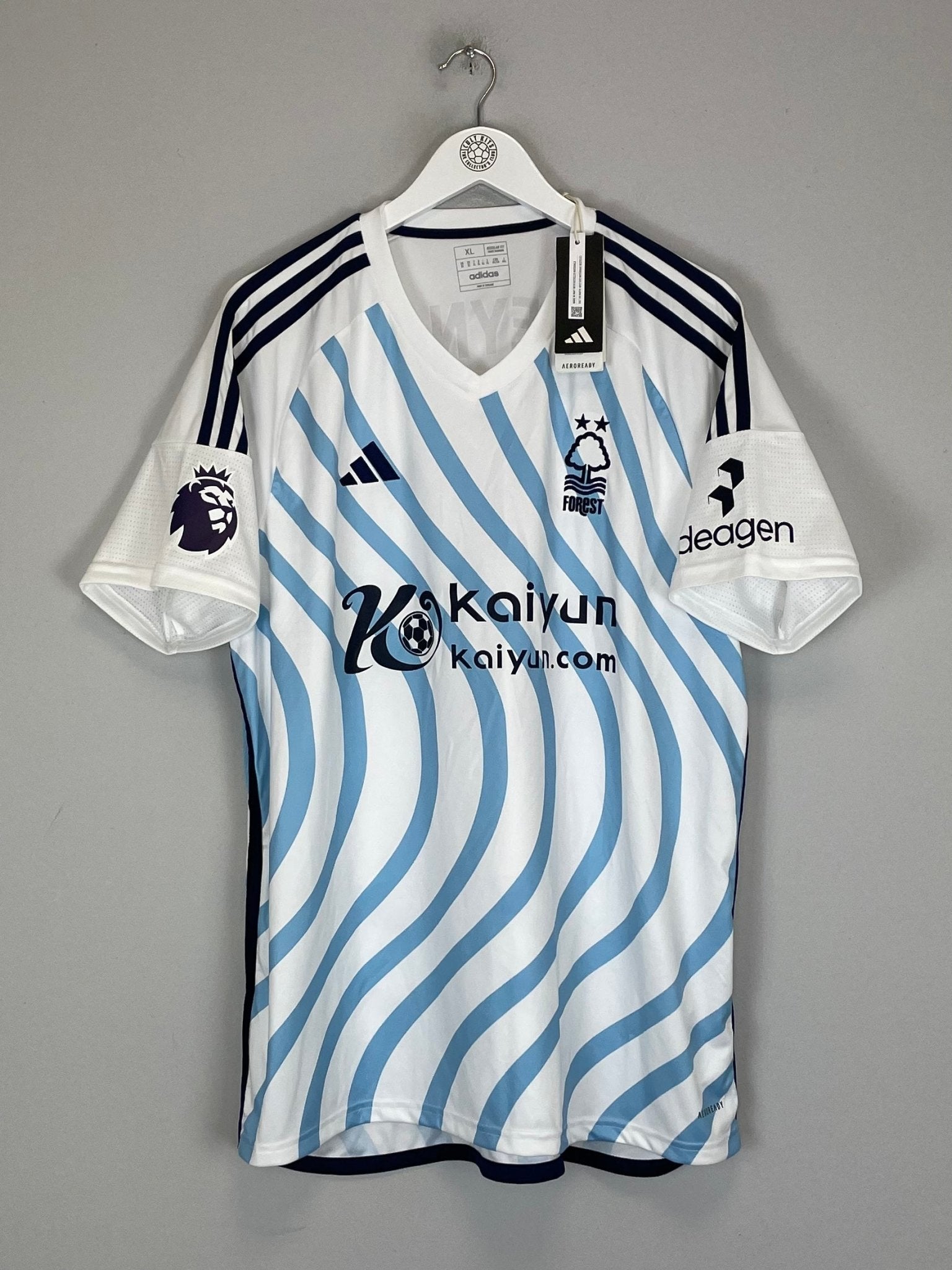 Shop 2023/24 NOTTINGHAM FOREST REYNA #20 *BNWT* AWAY SHIRT (XL) ADIDAS, classic football shirts, vintage football shirts & retro soccer jerseys at Cult Kits