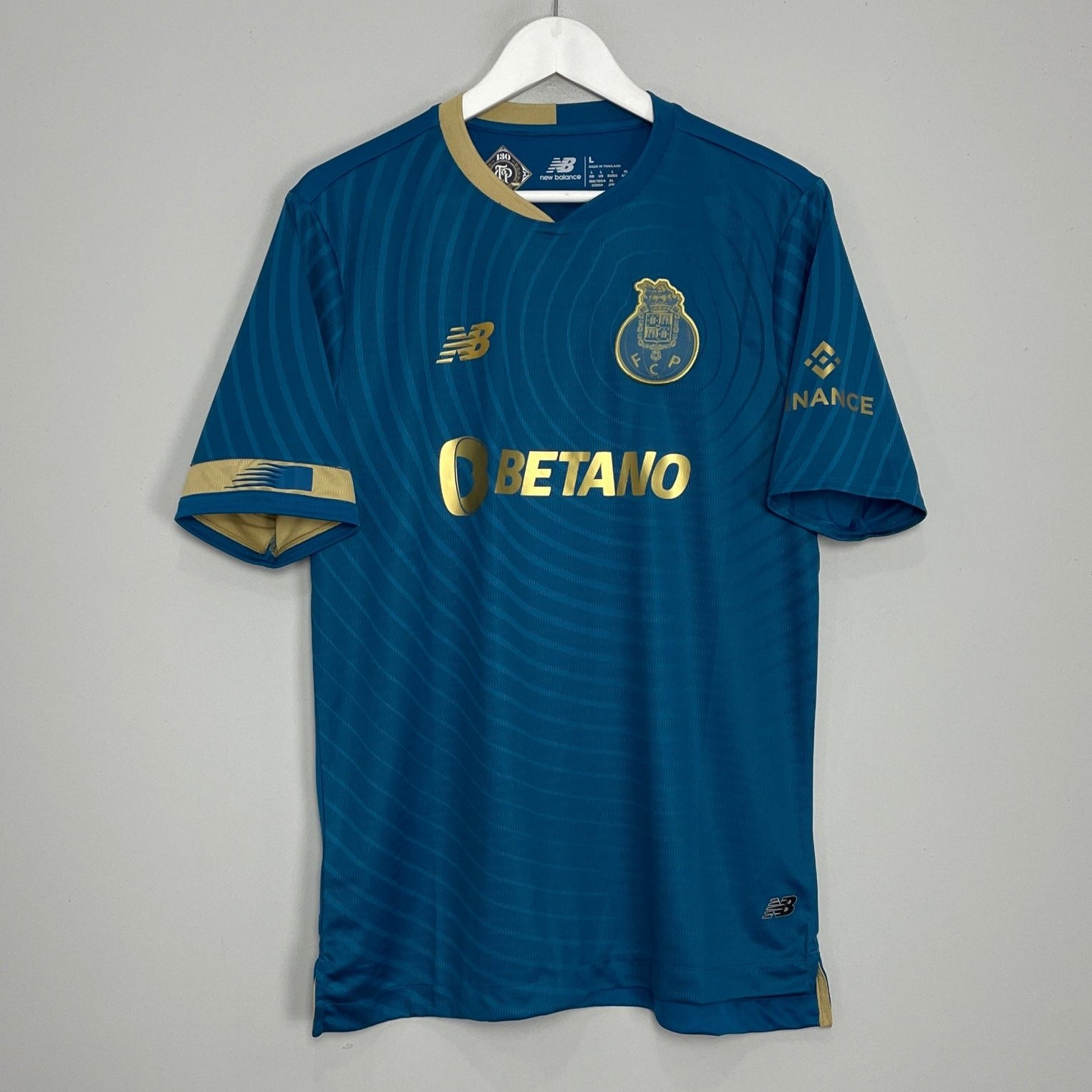 Shop 2023/24 PORTO THIRD SHIRT (L) NEW BALANCE, classic football shirts, vintage football shirts & retro soccer jerseys at Cult Kits