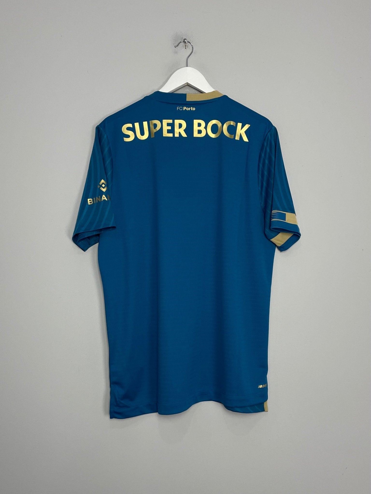 Shop 2023/24 PORTO THIRD SHIRT (XL) NEW BALANCE, classic football shirts, vintage football shirts & retro soccer jerseys at Cult Kits