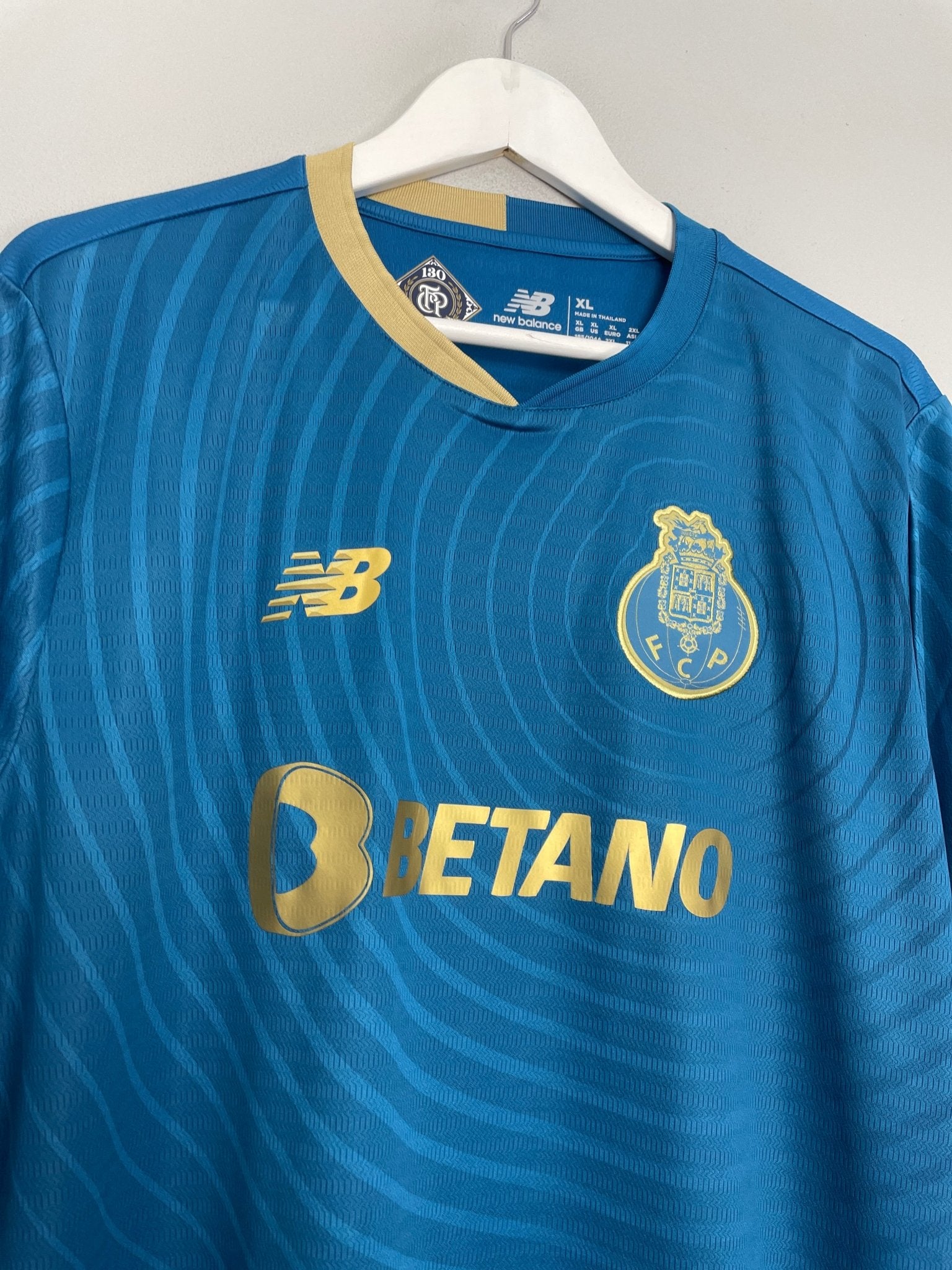 Shop 2023/24 PORTO THIRD SHIRT (XL) NEW BALANCE, classic football shirts, vintage football shirts & retro soccer jerseys at Cult Kits