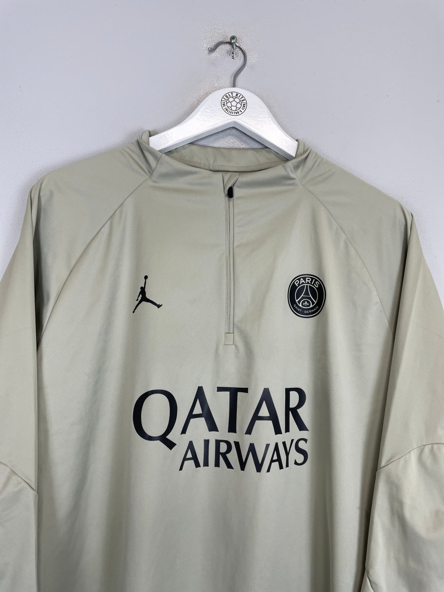 2023/24 PSG 1/4 ZIP TRAINING TOP (XL) JORDAN - Cult Kits - XL - Buy Vintage Football Shirts, Authentic Retro Football Shirts For Sale, Classic Football Shirts & Soccer Jersey