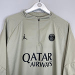 2023/24 PSG 1/4 ZIP TRAINING TOP (XL) JORDAN - Cult Kits - XL - Buy Vintage Football Shirts, Authentic Retro Football Shirts For Sale, Classic Football Shirts & Soccer Jersey