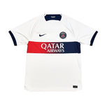 Buy 2023/24 PSG Away Shirt (L) Nike ~ Free worldwide shipping ~ Authentic Vintage Football Shirts from Cult Kits