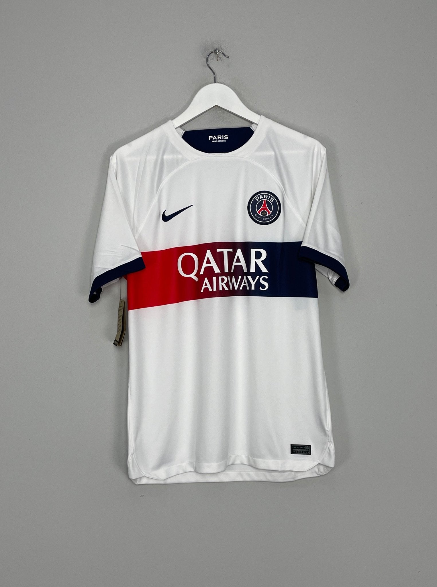 Shop 2023/24 PSG MBAPPE #7 *BNWT* AWAY SHIRT (M) NIKE, classic football shirts, vintage football shirts & retro soccer jerseys at Cult Kits