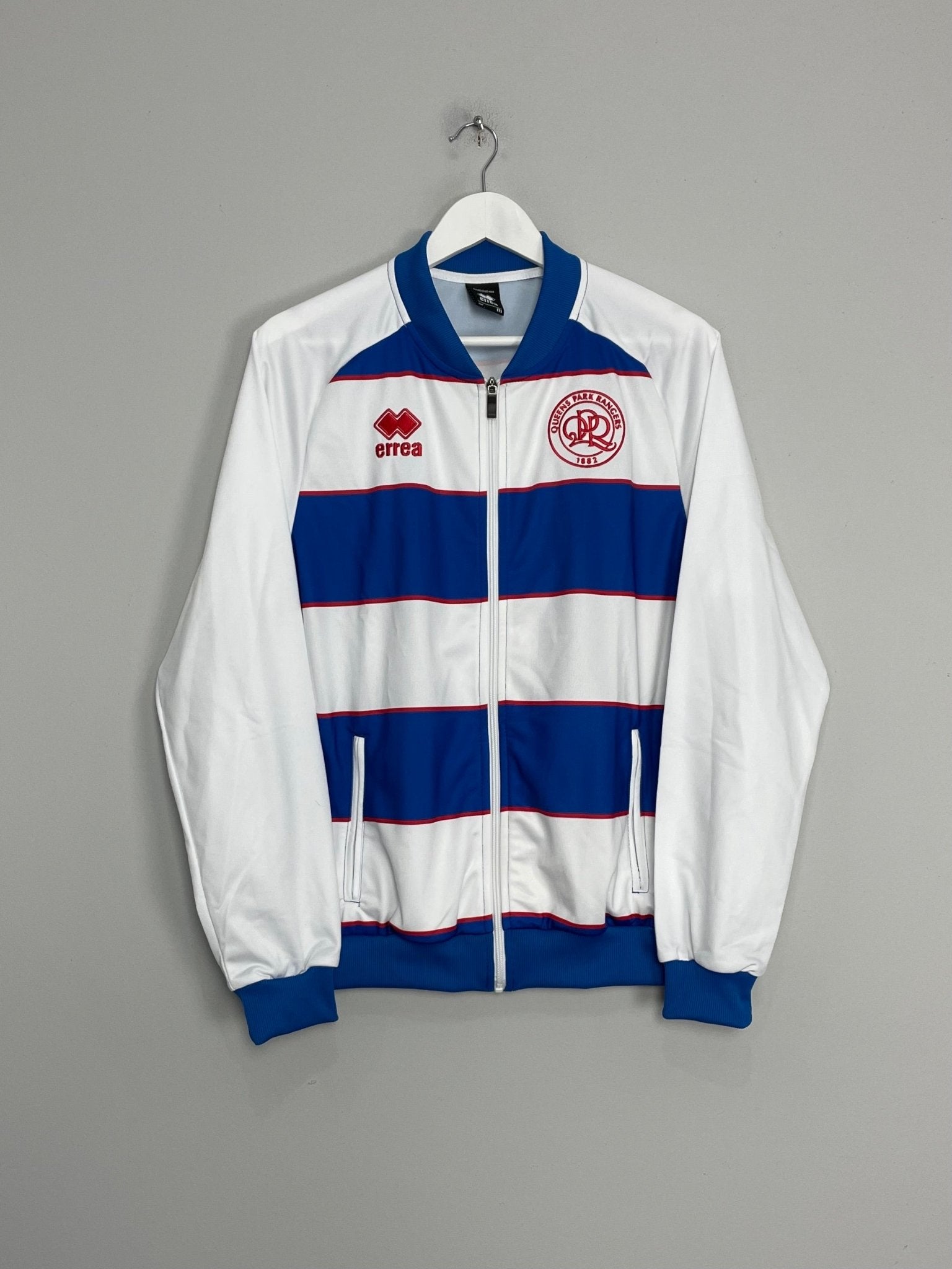 Shop 2023/24 QPR TRACK JACKET (M) ERREA, classic football shirts, vintage football shirts & retro soccer jerseys at Cult Kits