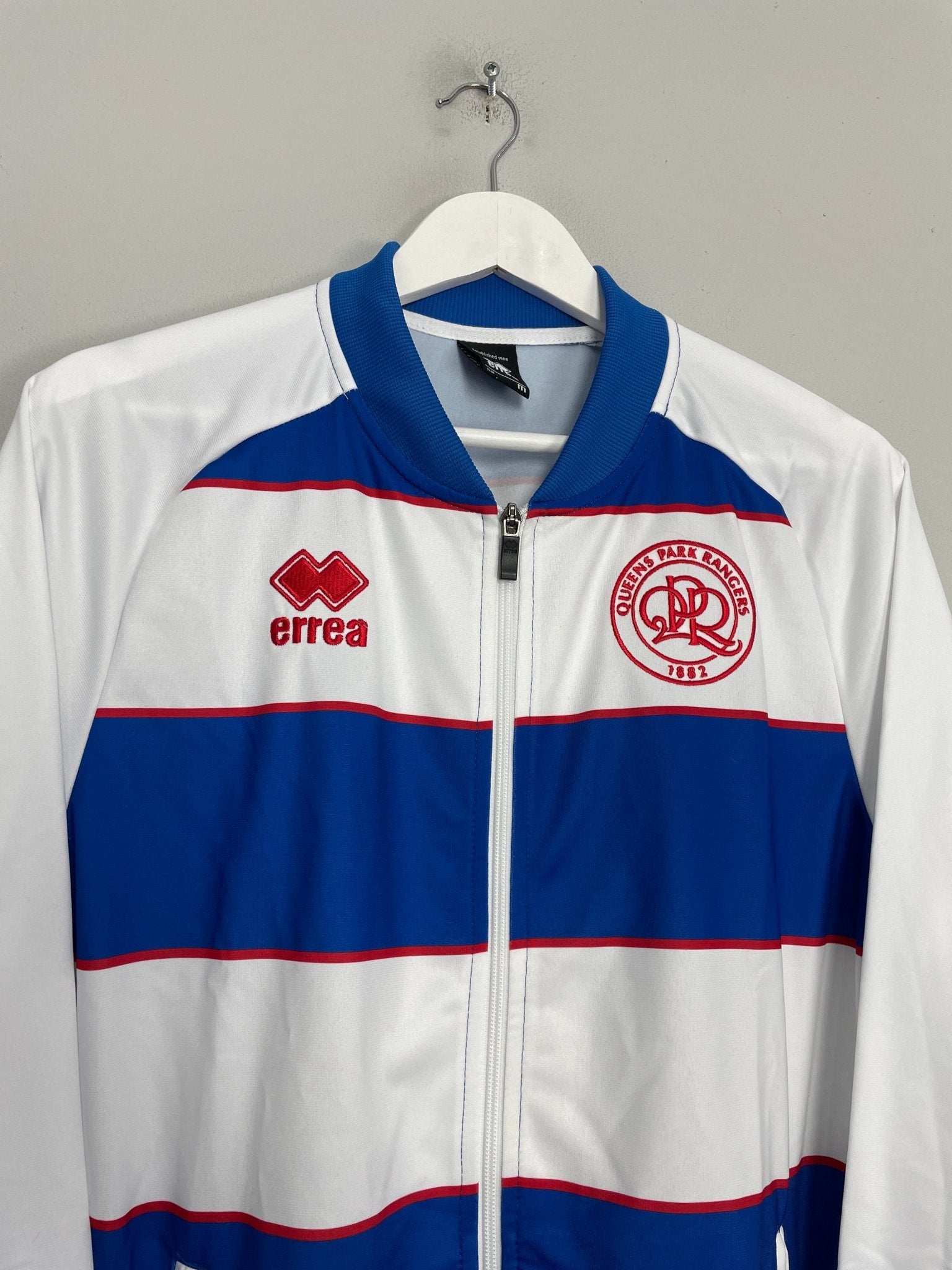 Shop 2023/24 QPR TRACK JACKET (M) ERREA, classic football shirts, vintage football shirts & retro soccer jerseys at Cult Kits