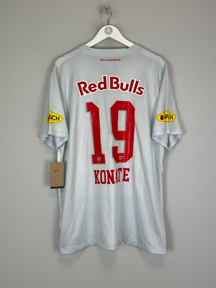 2023/24 RED BULL SALZBURG KONATE 19 *BNWT* AWAY SHIRT (XXL) - Cult Kits - XXL - Buy Vintage Football Shirts, Authentic Retro Football Shirts For Sale, Classic Football Shirts & Soccer Jersey
