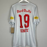 2023/24 RED BULL SALZBURG KONATE 19 *BNWT* AWAY SHIRT (XXL) - Cult Kits - XXL - Buy Vintage Football Shirts, Authentic Retro Football Shirts For Sale, Classic Football Shirts & Soccer Jersey