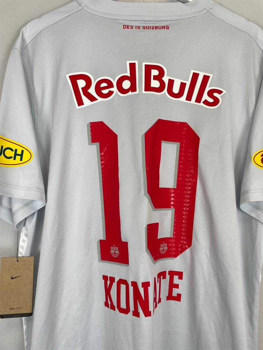 2023/24 RED BULL SALZBURG KONATE 19 *BNWT* AWAY SHIRT (XXL) - Cult Kits - XXL - Buy Vintage Football Shirts, Authentic Retro Football Shirts For Sale, Classic Football Shirts & Soccer Jersey