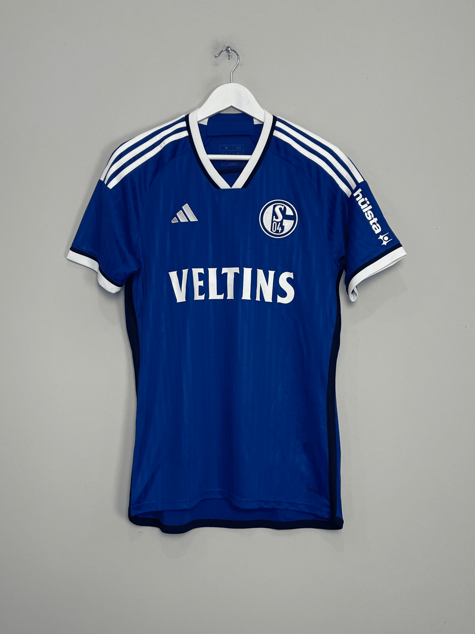 Shop 2023/24 SCHALKE HOME SHIRT (M) ADIDAS, classic football shirts, vintage football shirts & retro soccer jerseys at Cult Kits