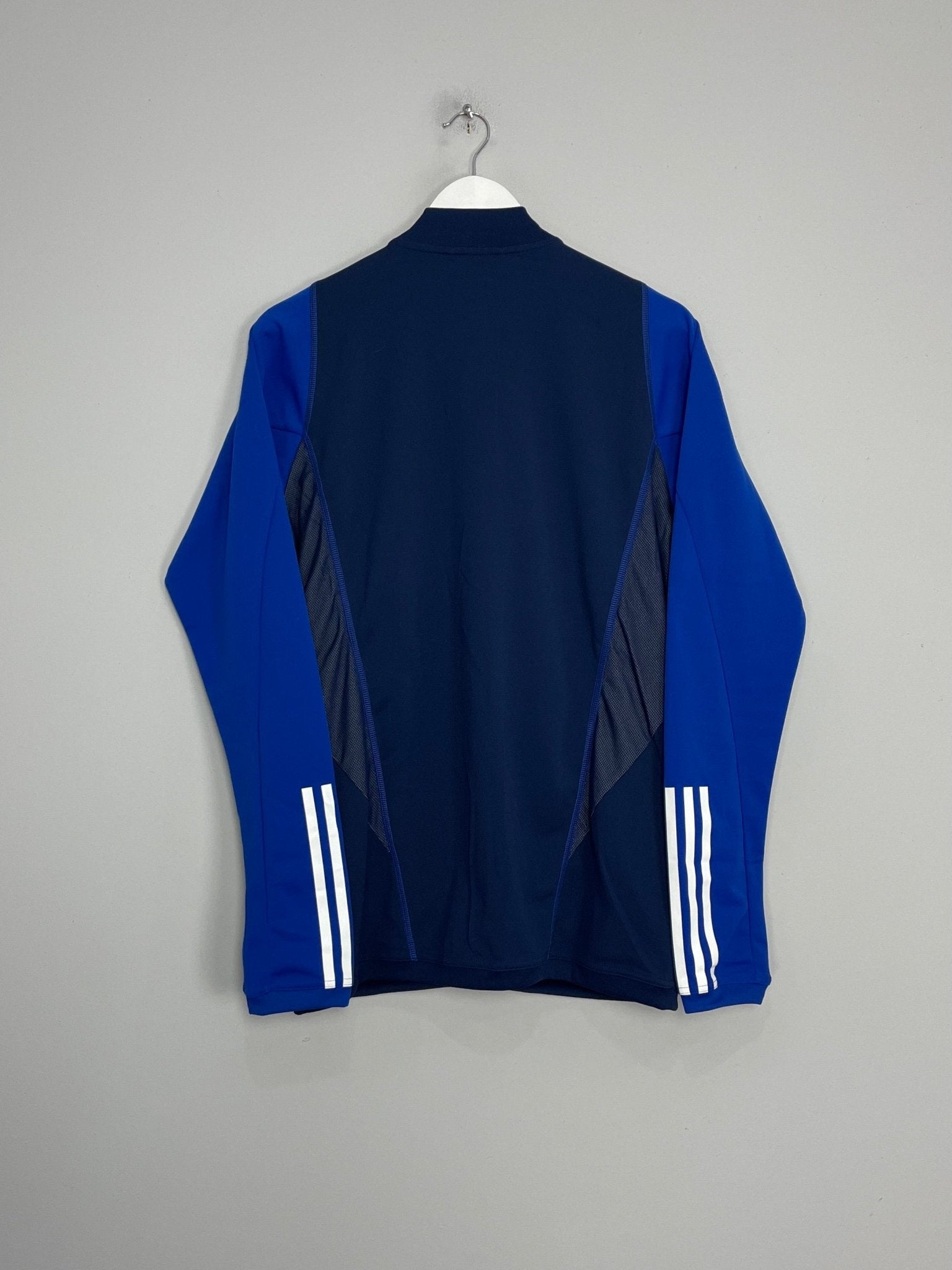 Shop 2023/24 SCHALKE TRACK JACKET (M) ADIDAS, classic football shirts, vintage football shirts & retro soccer jerseys at Cult Kits