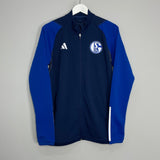 Shop 2023/24 SCHALKE TRACK JACKET (M) ADIDAS, classic football shirts, vintage football shirts & retro soccer jerseys at Cult Kits