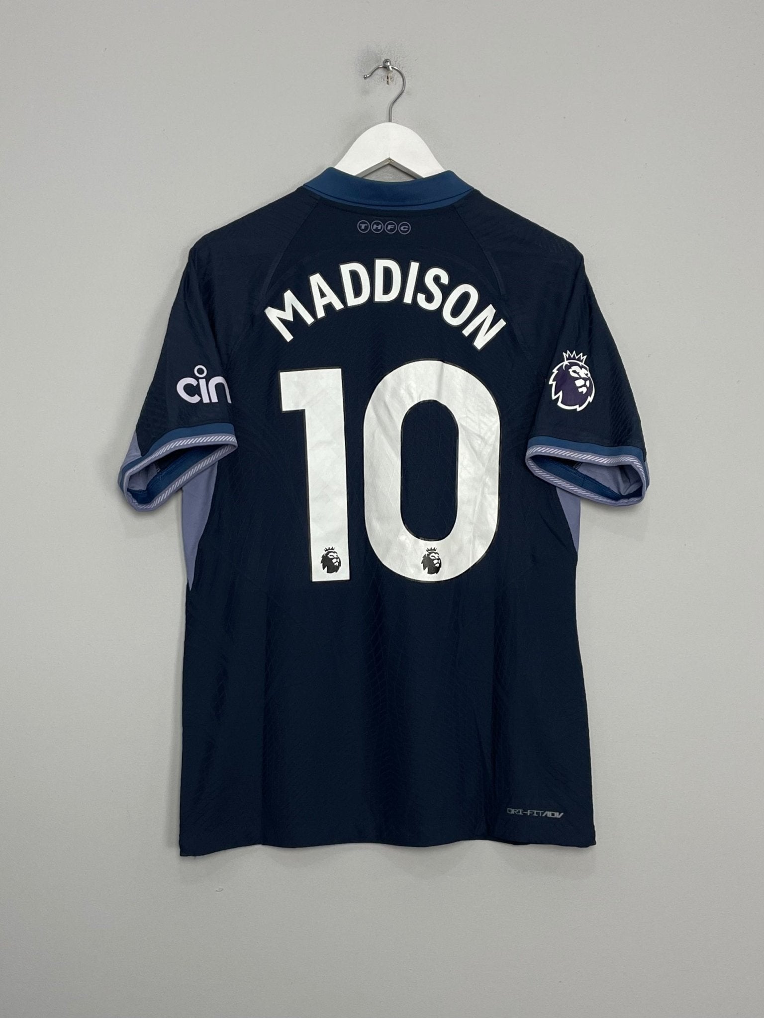 Shop 2023/24 TOTTENHAM MADDISON #10 *ELITE* AWAY SHIRT (M) NIKE, classic football shirts, vintage football shirts & retro soccer jerseys at Cult Kits