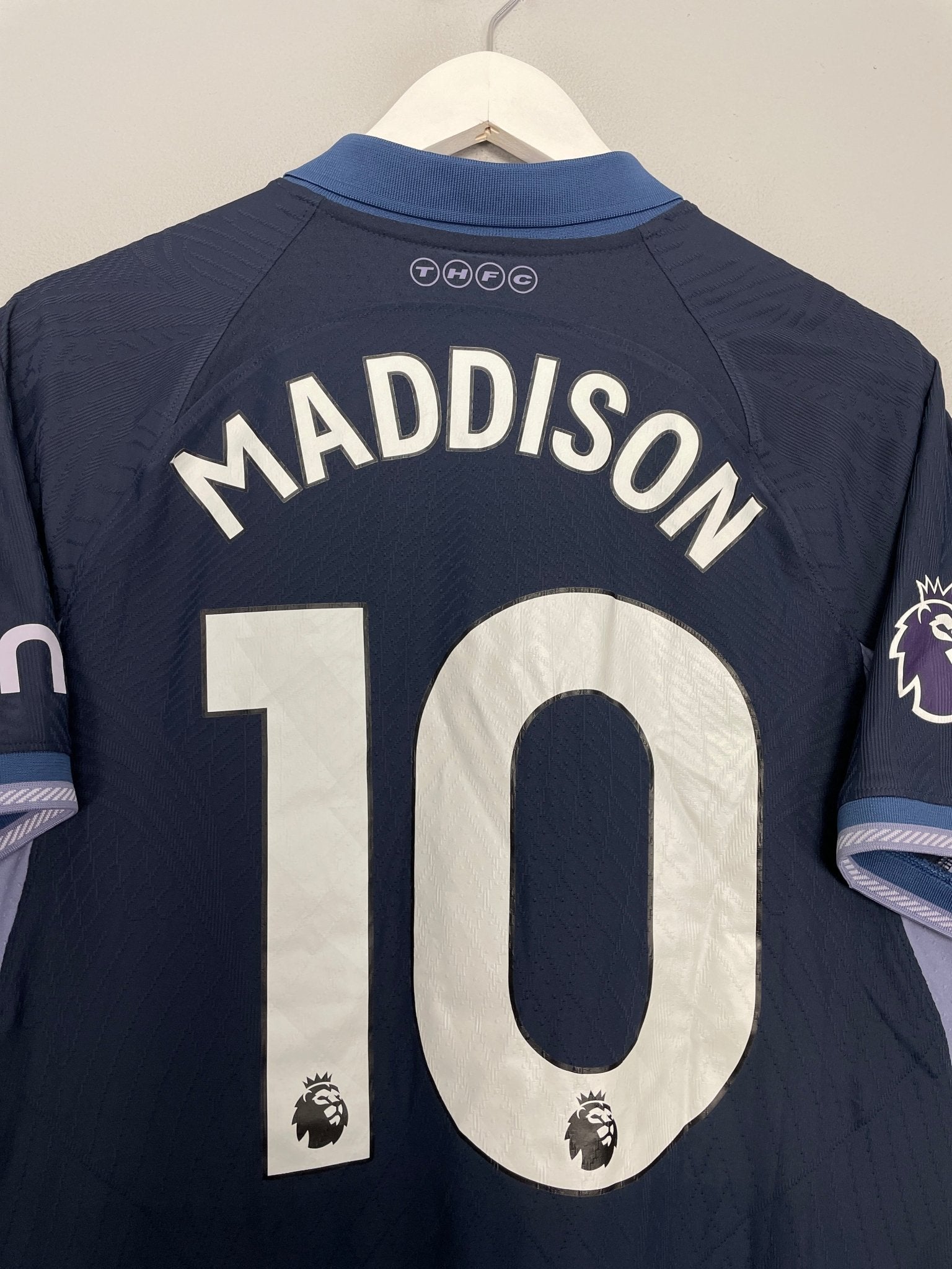 Shop 2023/24 TOTTENHAM MADDISON #10 *ELITE* AWAY SHIRT (M) NIKE, classic football shirts, vintage football shirts & retro soccer jerseys at Cult Kits