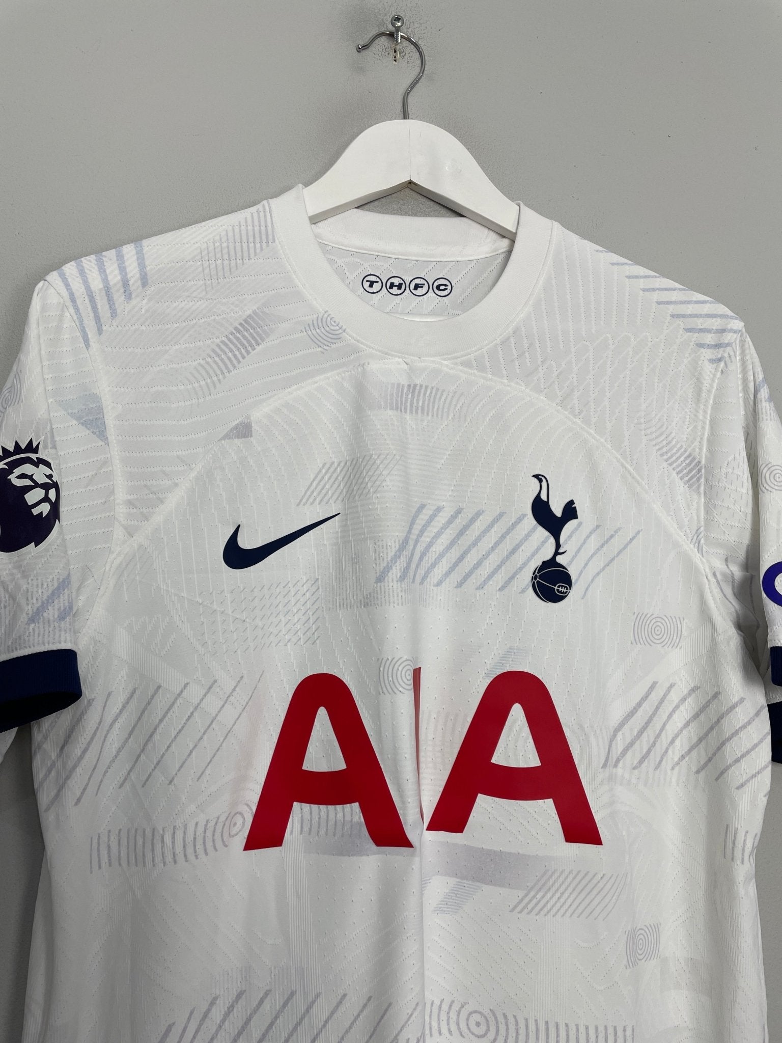 Shop 2023/24 TOTTENHAM SON #7 *ELITE* HOME SHIRT (M) NIKE, classic football shirts, vintage football shirts & retro soccer jerseys at Cult Kits