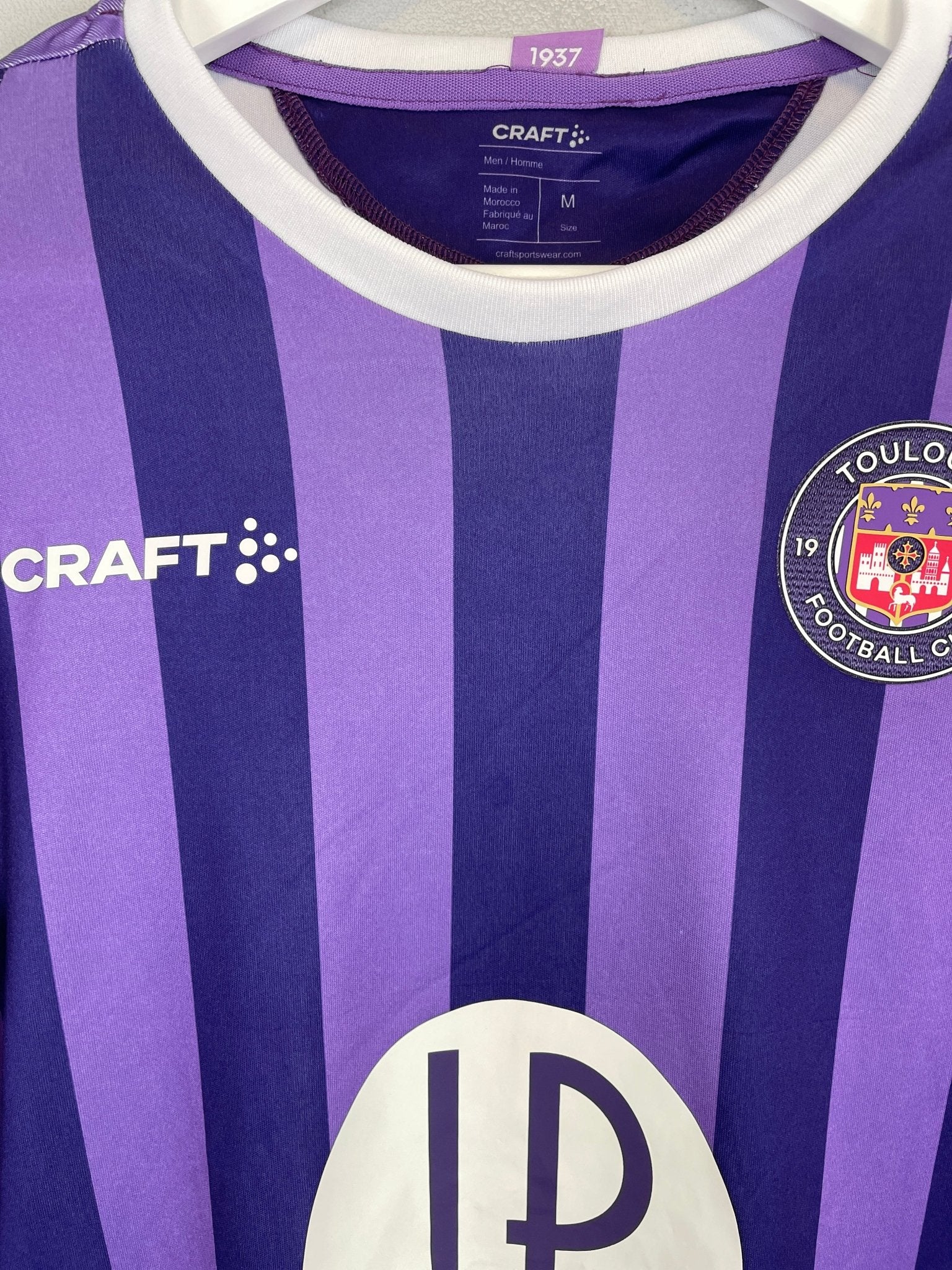 Shop 2023/24 TOULOUSE AWAY SHIRT (M) CRAFT, classic football shirts, vintage football shirts & retro soccer jerseys at Cult Kits