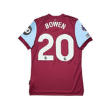 Buy 2023/24 West Ham Bowen 20 *Match Worn* Home Shirt (M) Umbro ~ Free worldwide shipping ~ Authentic Vintage Football Shirts from Cult Kits