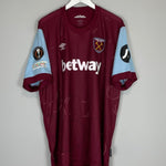 2023/24 WEST HAM CRESSWELL 3 HOME SHIRT (XXXL) UMBRO - Cult Kits - XXXXL - Buy Vintage Football Shirts, Authentic Retro Football Shirts For Sale, Classic Football Shirts & Soccer Jersey