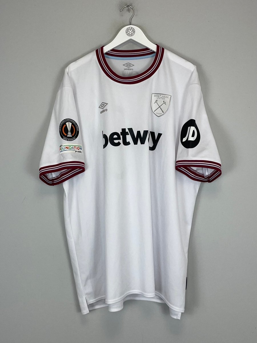 2023/24 WEST HAM L.PAQUETA 10 AWAY SHIRT (XXXXL) UMBRO - Cult Kits - XXXXL - Buy Vintage Football Shirts, Authentic Retro Football Shirts For Sale, Classic Football Shirts & Soccer Jersey