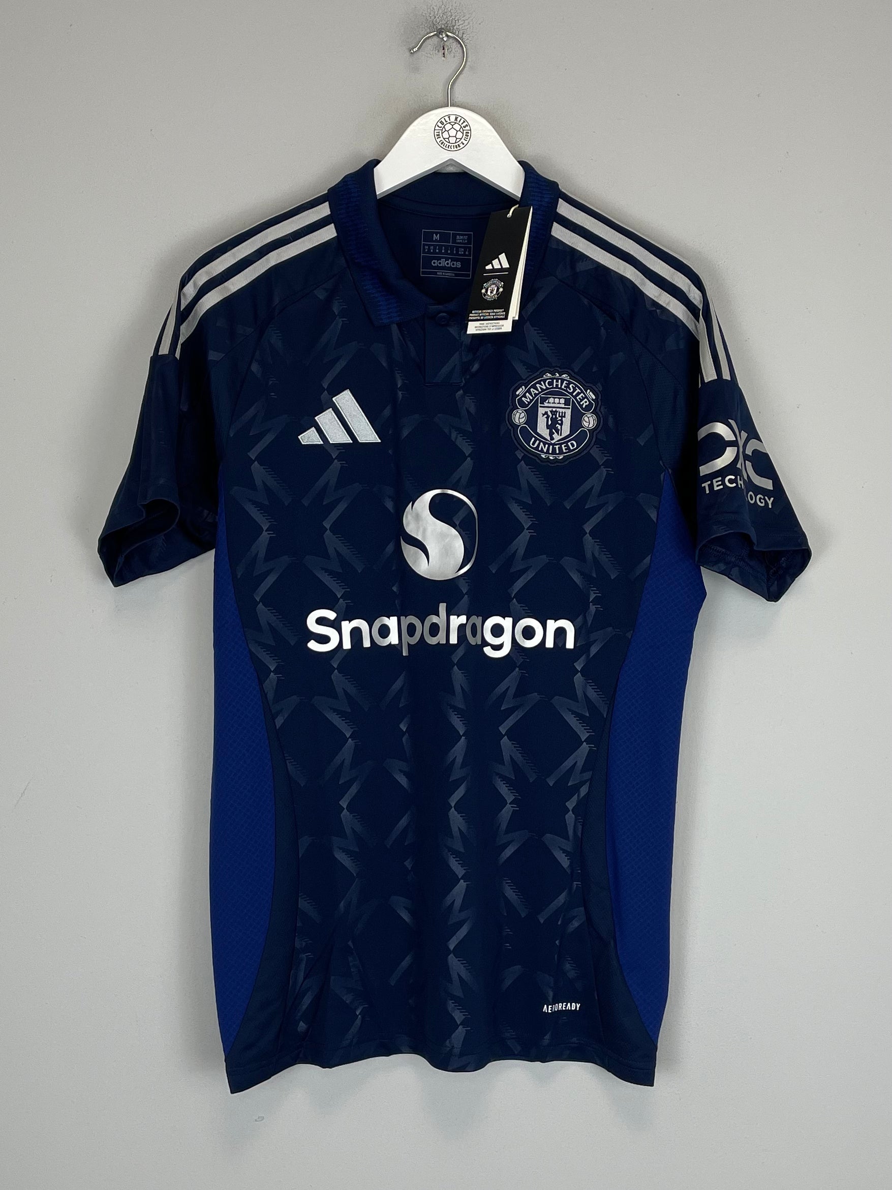 2024-25 Manchester United Away Shirt, Cult Kits, Vintage Football Shirts & Classic Football Shirts - front