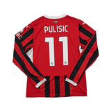 Buy 2024/25 AC Milan Pulisic 11 L/S Home Shirt (M) Puma ~ Free worldwide shipping available ~ Authentic Vintage Football Shirts from Cult Kits
