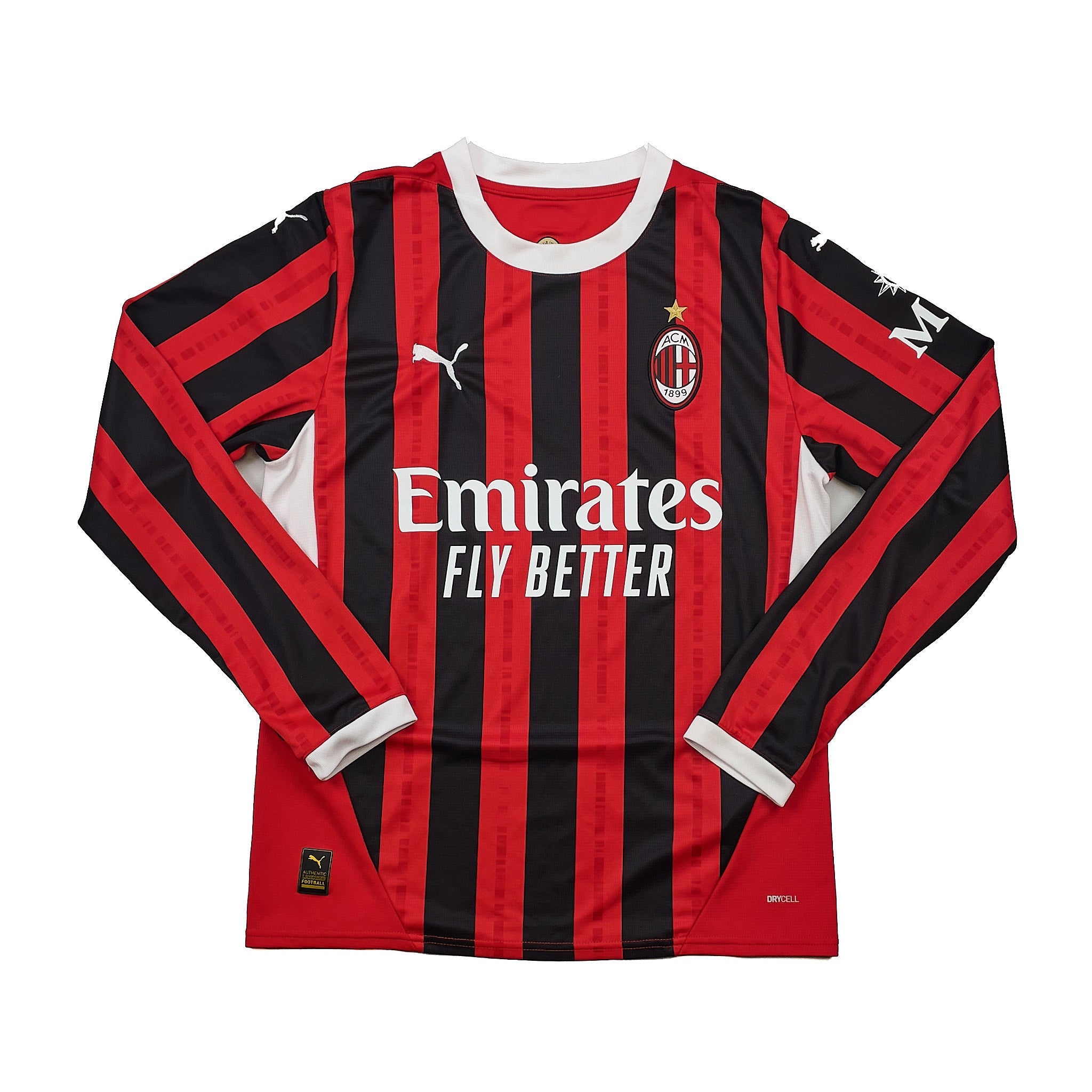 Buy 2024/25 AC Milan Pulisic 11 L/S Home Shirt (M) Puma ~ Free worldwide shipping available ~ Authentic Vintage Football Shirts from Cult Kits