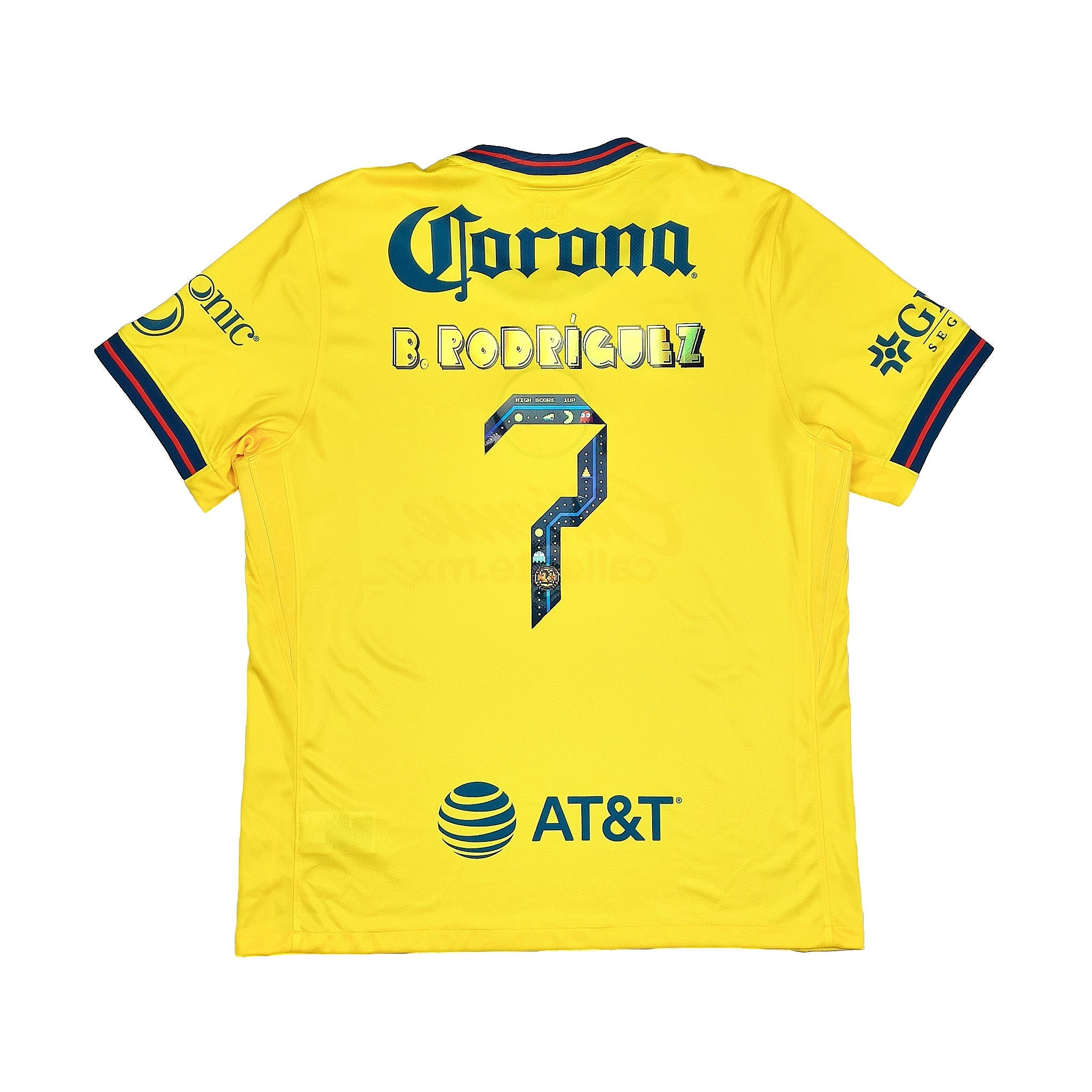 Buy 2024/25 CLUB AMERICA B.RODRIGUEZ 7 *BNWOT* PAC - MAN HOME SHIRT (M) NIKE ~ Free worldwide shipping available ~ Authentic Vintage Football Shirts from Cult Kits